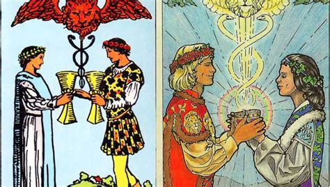 2 copas tarot